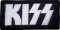 Prasowanka KISS - logo white